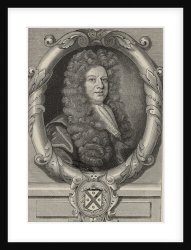 Portrait of the composer John Blow, um 1700 by Anonymous