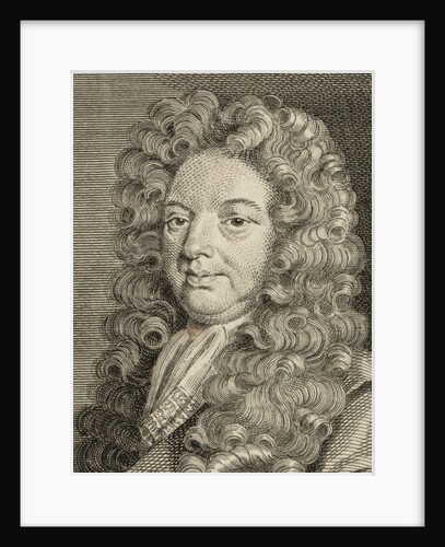 Portrait of the composer John Blow, um 1700 by Anonymous