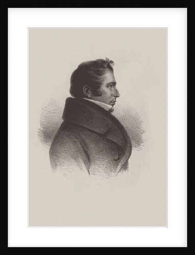 Portrait of the opera singer Heinrich Blume by Anonymous