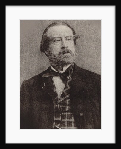 Portrait of the composer Adrien-Louis-Victor Boieldieu, 1870 by Anonymous