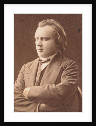 Portrait of the composer Johannes Brahms, 1872 by Anonymous