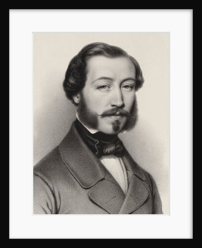 Portrait of the composer Frédéric Brisson, 1860 by Anonymous