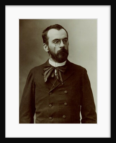 Portrait of the composer Alfred Bruneau, 1893-1894 by Anonymous