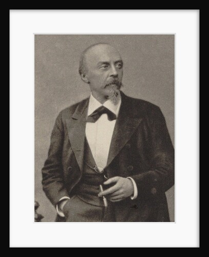 Portrait of the composer Hans von Bülow, 1880 by Anonymous