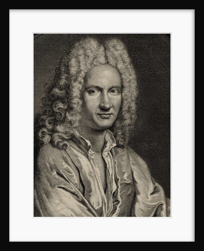 Portrait of the composer André Campra, 1725 by Anonymous