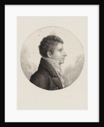 Portrait of the composer Michele Enrico Carafa by Anonymous