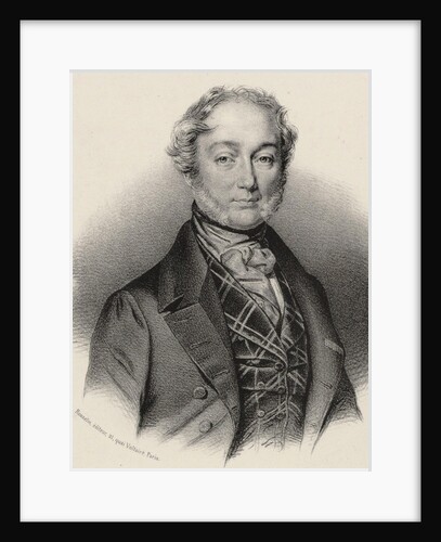 Portrait of the composer Michele Enrico Carafa, 1850 by Anonymous