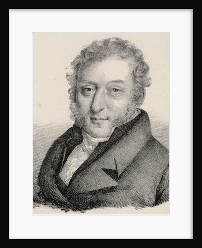 Portrait of the composer Ferdinando Carulli, 1830 by Anonymous