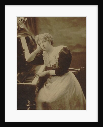 Portrait of the composer Cécile Chaminade, 1890 by Anonymous