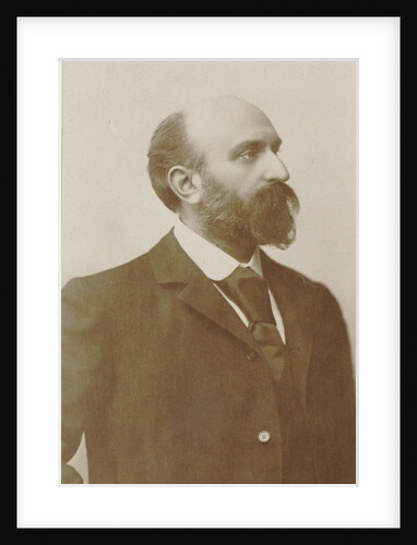 Portrait of the composer Ernest Chausson, 1890 by Anonymous