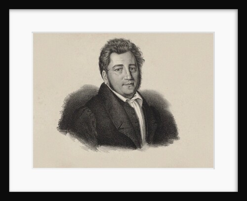 Portrait of the composer Hippolyte André Baptiste Chelard, 1820 by Anonymous