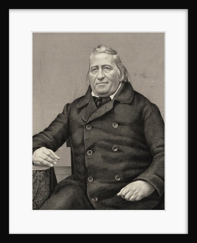 Portrait of the composer Hippolyte André Baptiste Chelard, 1860 by Anonymous