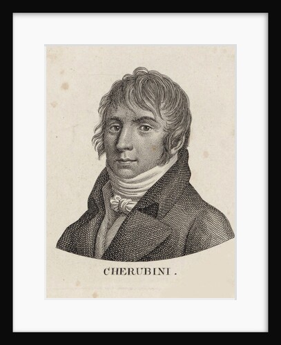 Portrait of the composer Luigi Cherubini by Anonymous