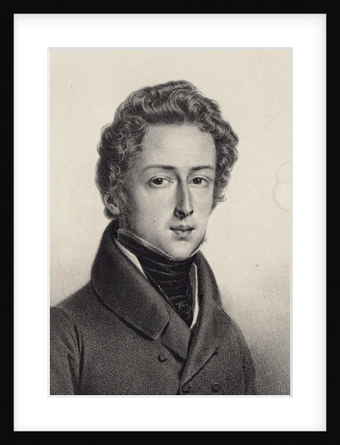 Portrait of the composer Frédéric Chopin, 1833 by Anonymous