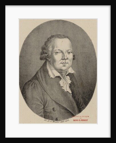 Portrait of the composer Domenico Cimarosa, 1816 by Anonymous