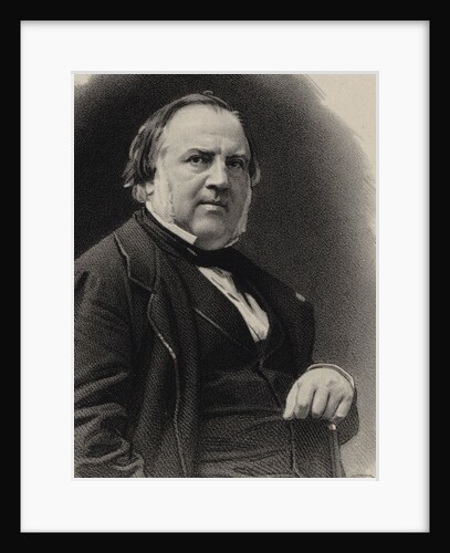Portrait of the composer Antoine-Louis Clapisson, 1862 by Anonymous
