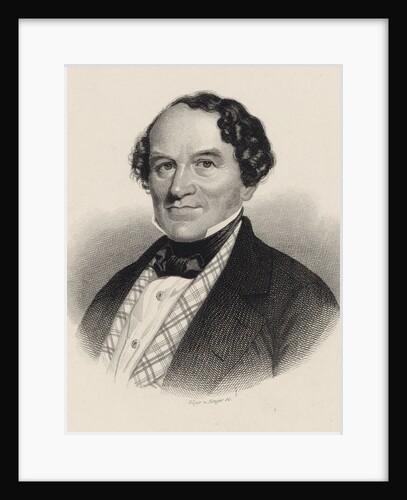 Portrait of the composer Conradin Kreutzer by Anonymous