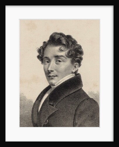Portrait of the ballet dancer Jean-François Coulon, 1825 by Anonymous