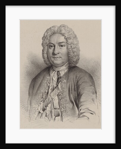 Portrait of the composer François Couperin by Anonymous
