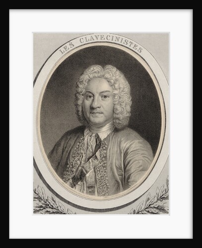 Portrait of the composer François Couperin by Anonymous