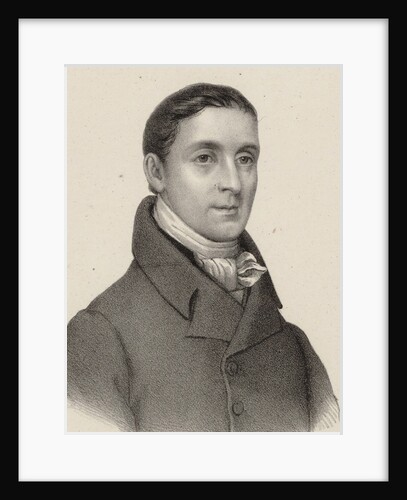Portrait of the composer Johann Baptist Cramer, 1835 by Anonymous