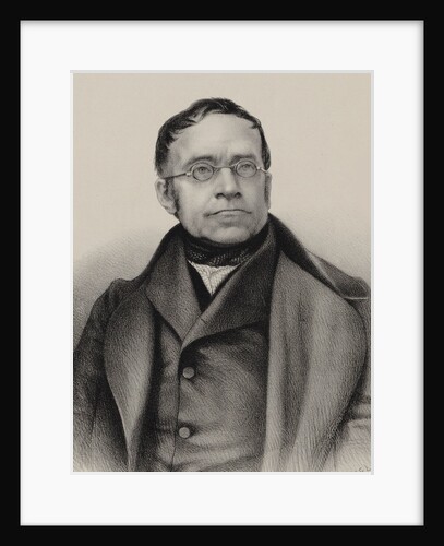 Portrait of the composer Carl Czerny, 1856 by Anonymous
