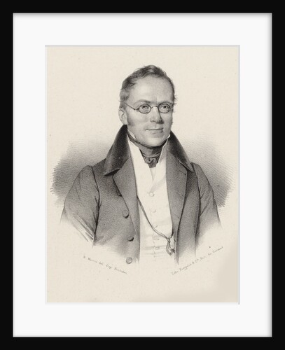 Portrait of the composer Carl Czerny, 1857 by Anonymous