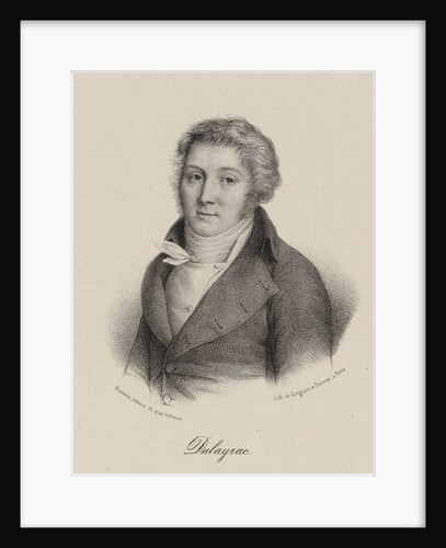 Portrait of the composer Nicolas Dalayrac, Early 19th cen by Anonymous