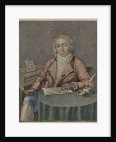 Portrait of the composer Nicolas Dalayrac, Late 18th cent by Anonymous