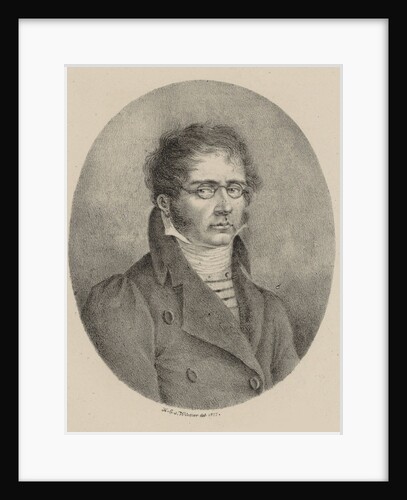 Portrait of the composer Franz Danzi, 1817 by Anonymous