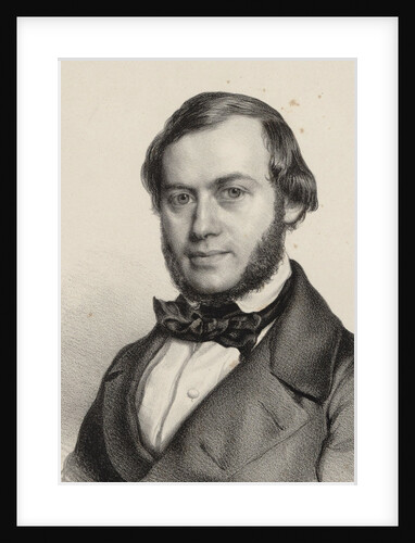Portrait of the composer Ferdinand David, 1846 by Anonymous