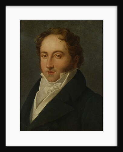 Portrait of the composer Gioachino Antonio Rossini, 1818 by Anonymous