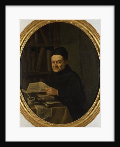 Portrait of the composer Giovanni Battista Martini, Second Half of the 18th cen by Anonymous