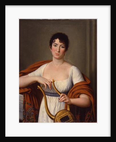 Portrait of the opera singer Isabella Angela Colbran, c. 1815 by Anonymous