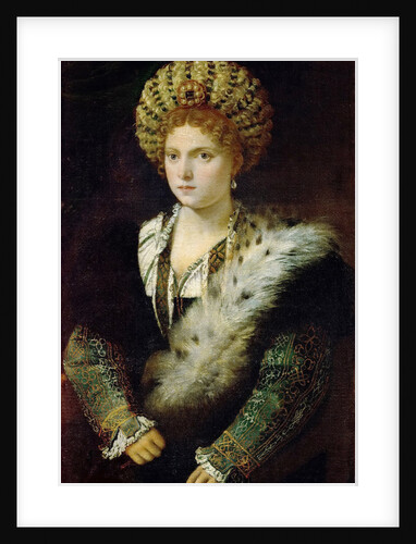 Portrait of Isabella dEste, c.1535 by Anonymous