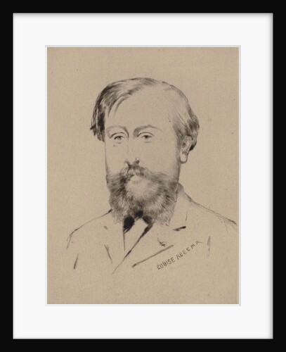 Portrait of the composer Léo Delibes by Anonymous