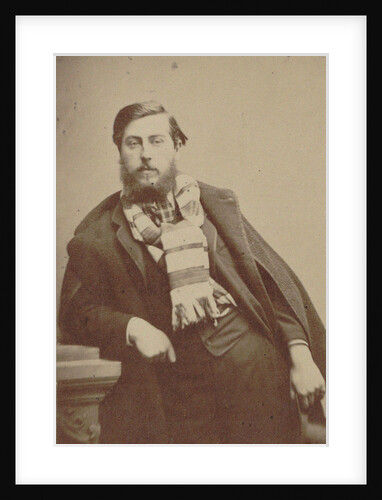 Portrait of the composer Léo Delibes, 1870 by Anonymous