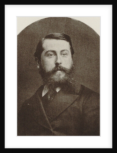Portrait of the composer Léo Delibes, 1875 by Anonymous