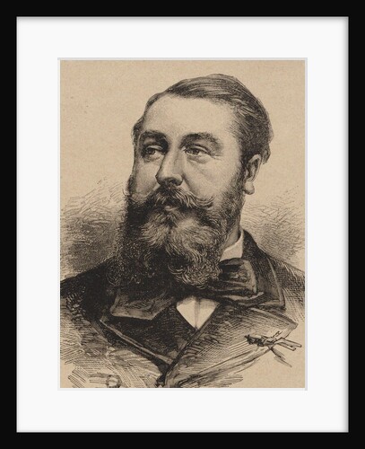 Portrait of the composer Léo Delibes, 1883 by Anonymous