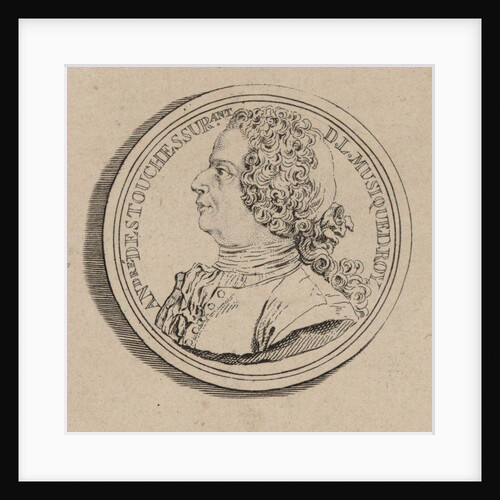 Portrait of the composer André-Cardinal Destouches, 1732 by Anonymous