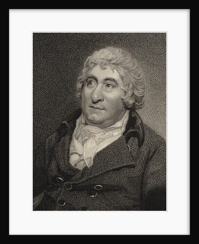Portrait of the composer Charles Dibdin, 1814 by Anonymous