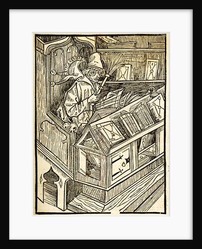 Illustration to the book Ship of Fools by Sebastian Brant, 1497 by Anonymous