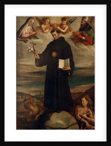 Saint Nicholas of Tolentino, 1588 by Anonymous