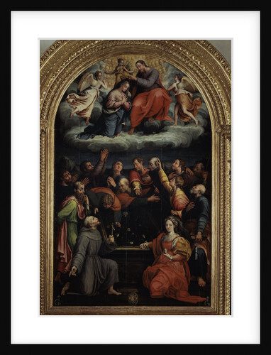 The Assumption and Coronation of the Virgin, 1526-1527 by Anonymous