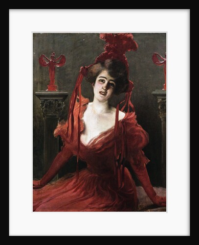 Portrait of the dancer Isadora Duncan, 1905-1909 by Anonymous