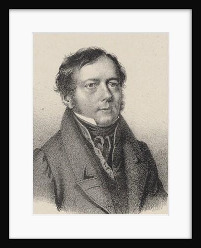Portrait of the cellist composer Justus Johann Friedrich Dotzauer, c. 1850 by Anonymous