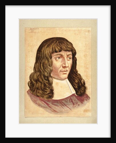 Portrait of the composer Henry Du Mont by Anonymous