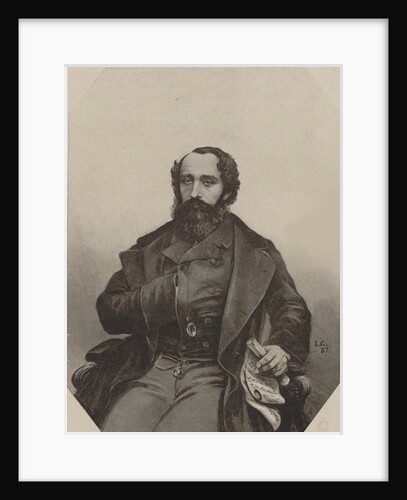 Portrait of the composer Giovanni Duca, 1857 by Anonymous
