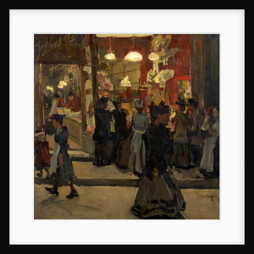 Marss hat shop at the Nieuwendijk in Amsterdam, 1893 by Anonymous