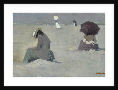 Beach at Scheveningen by Anonymous